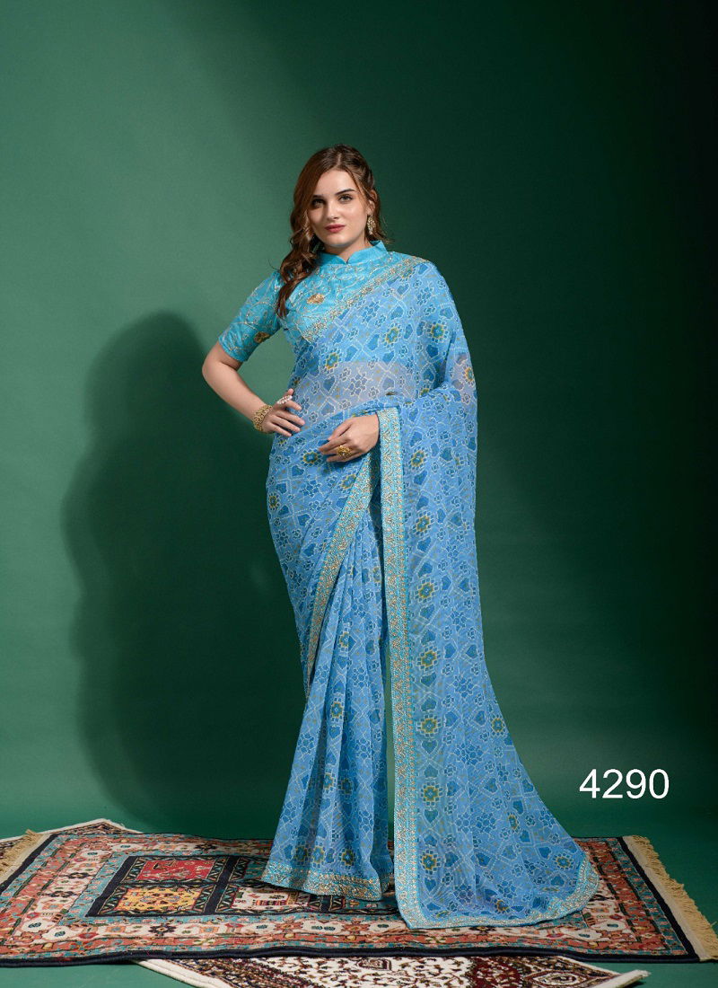 Nazneen Patola 4289 Ethnic Wear Wholesale Printed Sarees Catalog